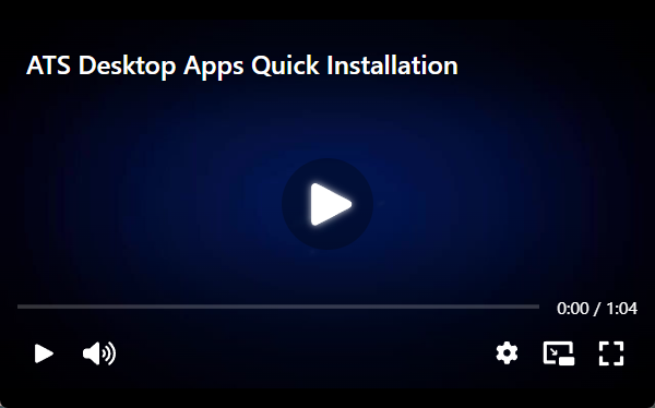 Install ATS Desktop Apps